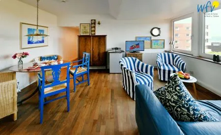 Wohnzimmer Haus Bremen Ferienwohnung 10