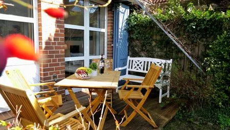 Terrasse  Kapitänsgarten Wohnung 25