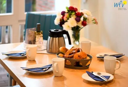 Wohnzimmer Ferienhäuser Siedlerstraße 11 Ferienhaus Nordseeglück 11.6