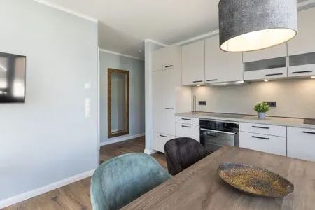 Wohnzimmer Sturmfrei Ferienwohnung "Suite 1"