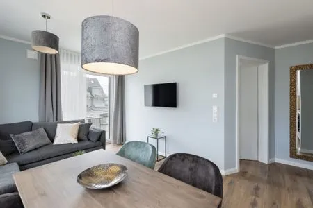 Wohnzimmer Sturmfrei Ferienwohnung "Suite 1"