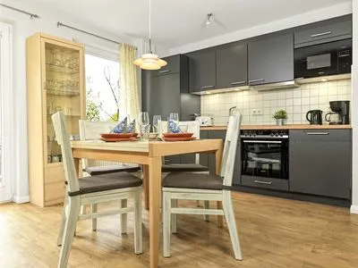 Küche / Küchenzeile Ostsee Residenz Meeresblick Atelierwohnung Concha
