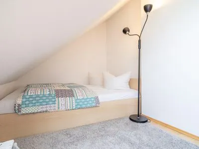 Schlafniesche im DG Residenz am Strand Wohnung 5-73