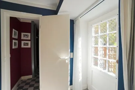 Fassade / Eingang Ferienwohnung Country Garden - Ein gemütliches Refugium für die Familie im Naturpark Schlei