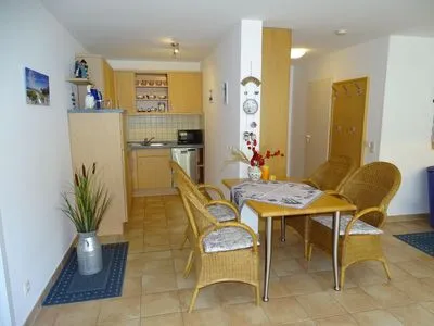 offene Küche Residenz am Strand Bernsteinglück -  Wohnung 1-09