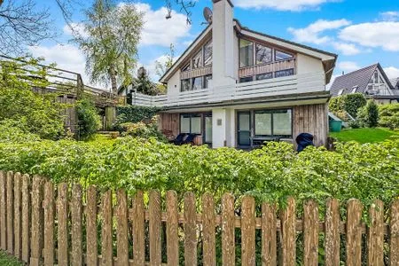Hauptansicht Traumhaftes Ferienhaus für bis zu 6. Personen mit Blick und Zugang zur Schlei