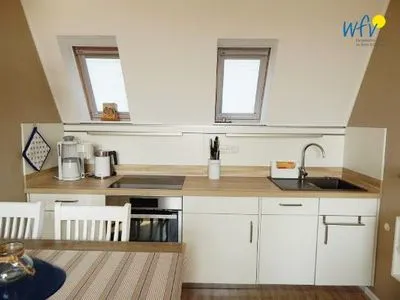 Küche / Küchenzeile Haus Lagune am Wattenmeer Ferienwohnung 18