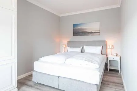 Schlafzimmer Syltdomizil Morgensonne