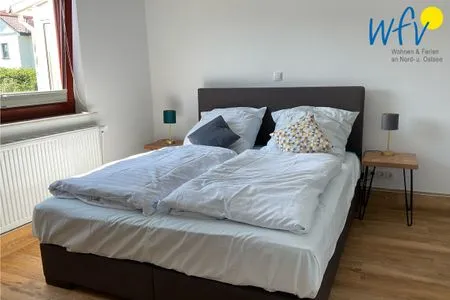 Schlafzimmer Haus Rinelde Ferienwohnung "Deck 1"