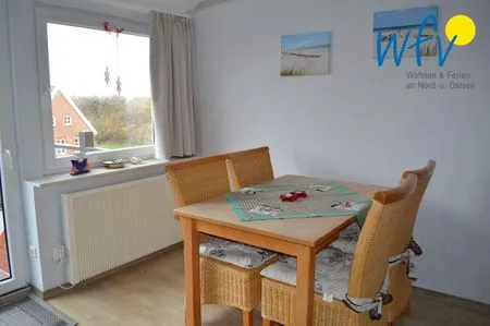 Wohnzimmer Haus Janine Ferienwohnung Dünenblick