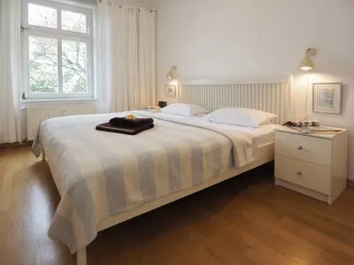 Schlafzimmer Villa Bismarckshöhe, Whg. Alma