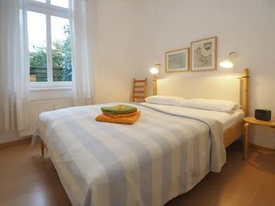 Schlafzimmer Villa Bismarckshöhe, Whg. Elfriede