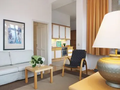 Wohnzimmer Villa Bismarckshöhe, Whg. Gertrud