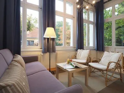 Wohnzimmer Villa Bismarckshöhe, Whg. Wanda