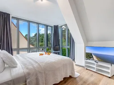 Schlafzimmer Ferienhaus Waldoase 02