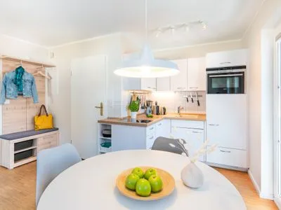 Küche / Küchenzeile Ferienwohnung Strand 8