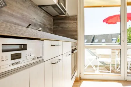 offene Küche Residenz am Strand Wohnung 6-80