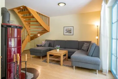 Wohnbereich Ferienpark Freesenbruch Doppelhaushälfte 12a - Steuerrad