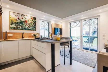 Küche / Küchenzeile Ferienwohnung Adina