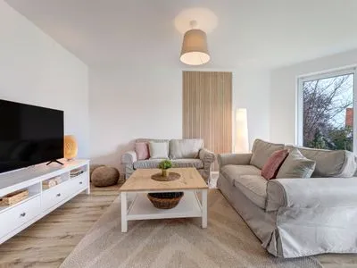 Wohnzimmer Ferienwohnung Sonnenkinder
