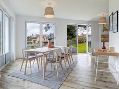 Wohnzimmer Ferienwohnung Sonnenkinder