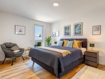 Schlafzimmer Bernsteinquartier, Mister Bernstein, Whg. 01.08