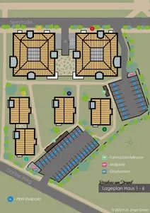 Lageplan Residenz am Strand Wohnung 3-54