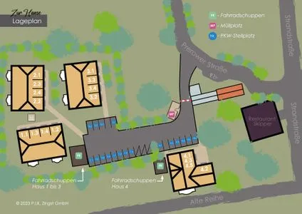 Lageplan Zur Hanse Wohnung 2.4