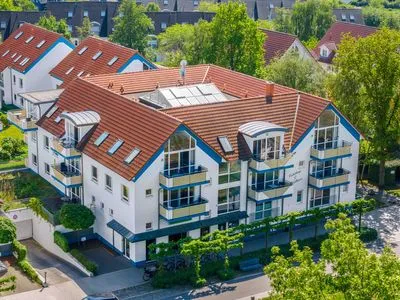 Luftaufnahme Residenz am Strand Wohnung 3-54