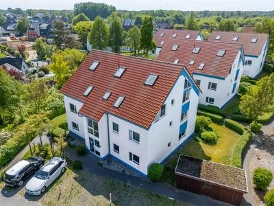 Luftaufnahme Residenz am Strand Wohnung 3-54