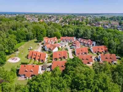 Luftaufnahme Ferienpark Freesenbruch Reihenhaus 5b - Seehund