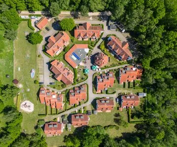 Luftaufnahme Ferienpark Freesenbruch Reihenhaus 5b - Seehund