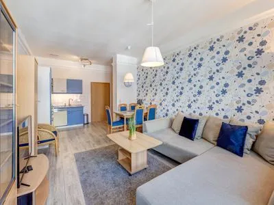 Wohnzimmer Villa Malve, Whg. 07