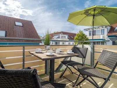Balkon Residenz am Strand Wohnung 5-73