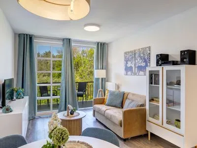 Wohnzimmer Residenz am Balmer See, Whg. 54