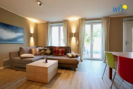 Wohnzimmer Blanker Hans Ferienwohnung 1