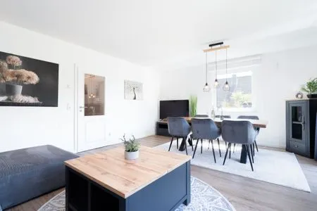 Wohnzimmer Ferienhaus "Sunseeker House No. 1"