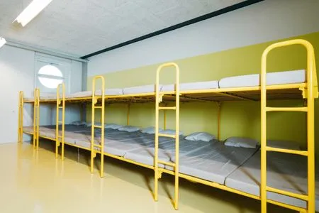 Bedroom Gruppenunterkunft Mürtschenblick