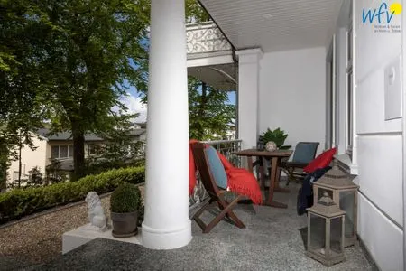 Fassade / Eingang Villa Sanssouci Ferienwohnung Strandgut