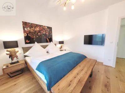 Schlafzimmer Penthouse Apartment Bergkristall by FiS - Fun in Styria