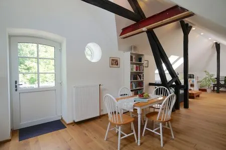 Küche / Küchenzeile Ferienwohnung "Wasserburg"