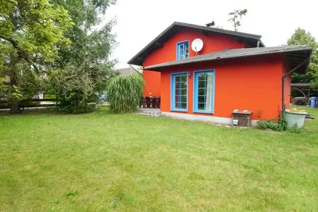 Terrasse mit Gartenanteil  Ferienwohnung im Landmannsheim