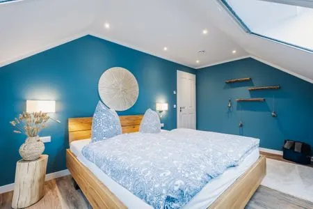 Schlafzimmer Ferienwohnung Auszeit