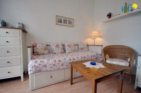 Wohnzimmer Kirchstr. 11 Borkum Ferienwohnung 11