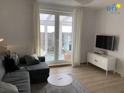 Wohnzimmer Haus am Park Ferienwohnung 11