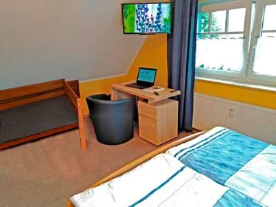 Home Office Arbeitsplatz  Glebbe 17 - Wohnung Südblick