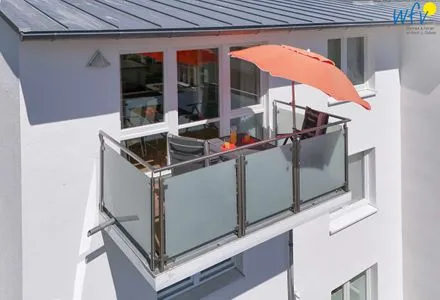 Balkon Haus Concordia Ferienwohnung 1