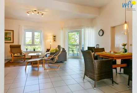 Wohnzimmer Residenz Binz Ferienwohnung 15