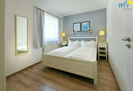 Schlafzimmer Deutsches Haus Ferienwohnung 2