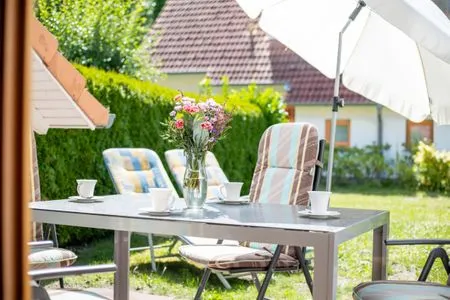 Terrasse Ferienpark Freesenbruch Reihenhaus 5b - Seehund